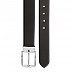 Genuine Leather Belt For Men |Pin Buckle| Black